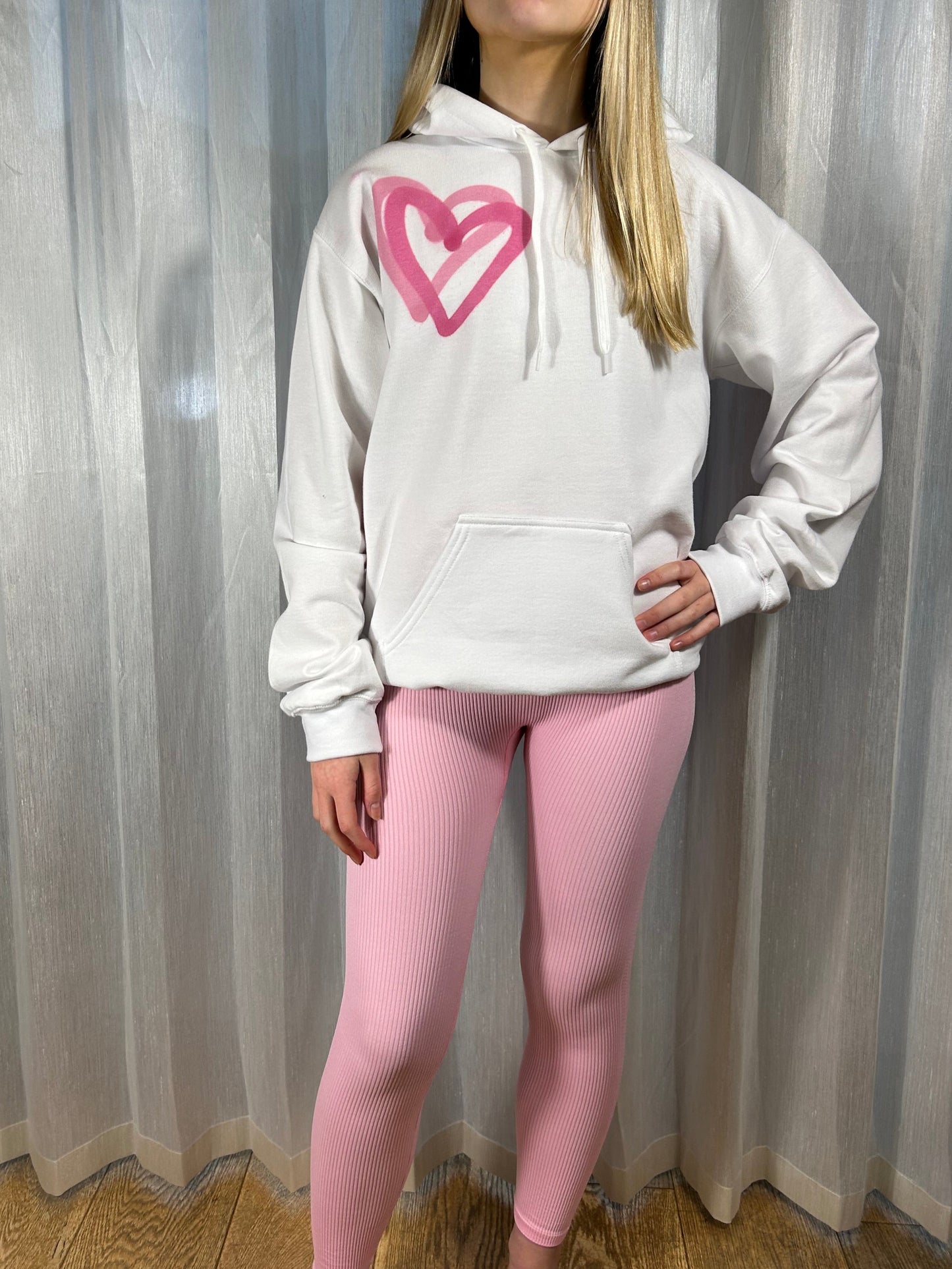 Co Ord Hoodie & Leggings Pink