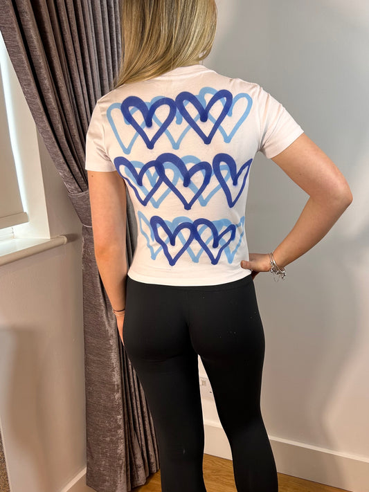 Cropped Fitted T-Shirt